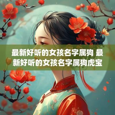 最新好听的女孩名字属狗 最新好听的女孩名字属狗虎宝宝