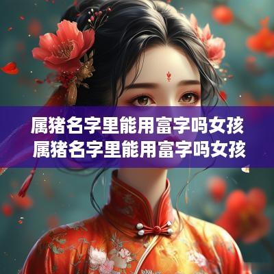 属猪名字里能用富字吗女孩 属猪名字里能用富字吗女孩子