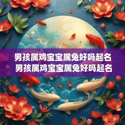男孩属鸡宝宝属兔好吗起名 男孩属鸡宝宝属兔好吗起名怎么样