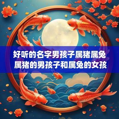 好听的名字男孩子属猪属兔 属猪的男孩子和属兔的女孩