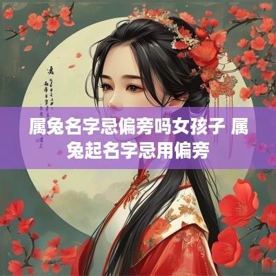 属兔名字忌偏旁吗女孩子 属兔起名字忌用偏旁