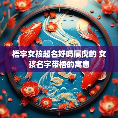 梧字女孩起名好吗属虎的 女孩名字带梧的寓意