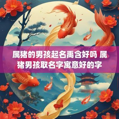 属猪的男孩起名禹含好吗 属猪男孩取名字寓意好的字