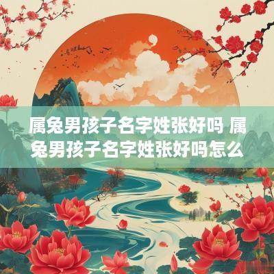 属兔男孩子名字姓张好吗 属兔男孩子名字姓张好吗怎么取