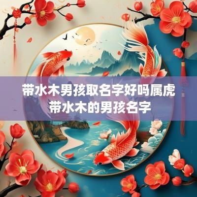 带水木男孩取名字好吗属虎 带水木的男孩名字