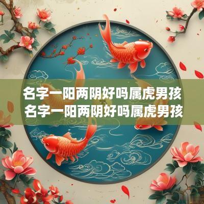 名字一阳两阴好吗属虎男孩 名字一阳两阴好吗属虎男孩子