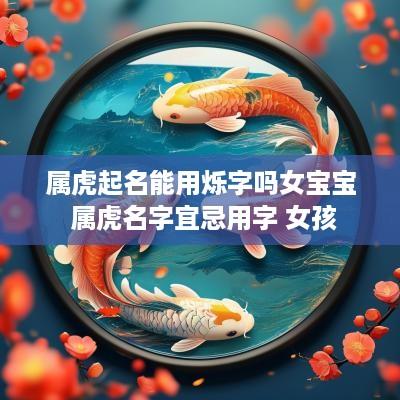 属虎起名能用烁字吗女宝宝 属虎名字宜忌用字 女孩
