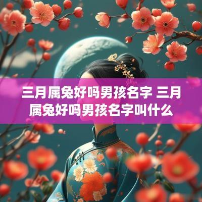 三月属兔好吗男孩名字 三月属兔好吗男孩名字叫什么