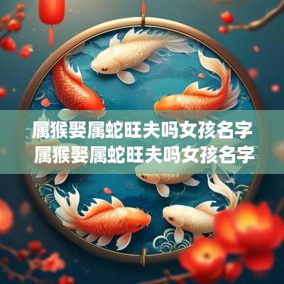 属猴娶属蛇旺夫吗女孩名字 属猴娶属蛇旺夫吗女孩名字大全