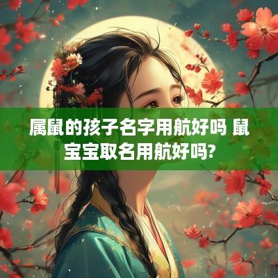 属鼠的孩子名字用航好吗 鼠宝宝取名用航好吗?