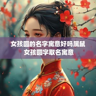 女孩圆的名字寓意好吗属鼠 女孩圆字取名寓意