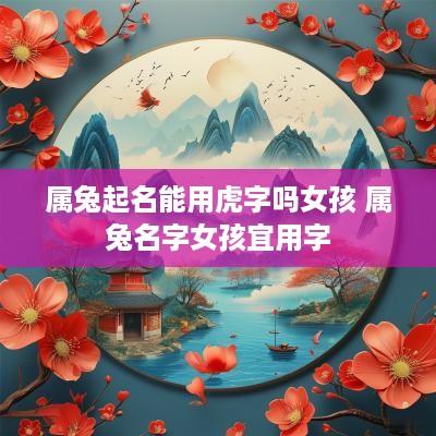 属兔起名能用虎字吗女孩 属兔名字女孩宜用字