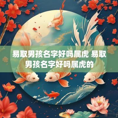 易取男孩名字好吗属虎 易取男孩名字好吗属虎的