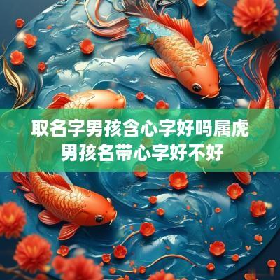 取名字男孩含心字好吗属虎 男孩名带心字好不好