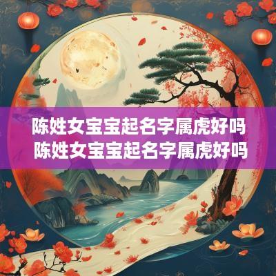陈姓女宝宝起名字属虎好吗 陈姓女宝宝起名字属虎好吗