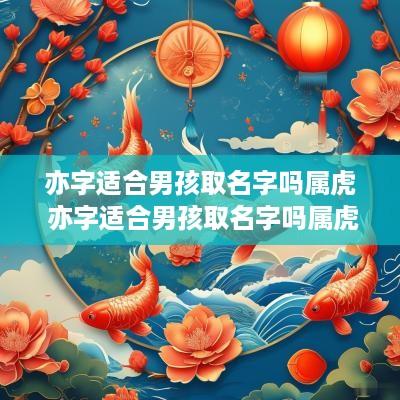 亦字适合男孩取名字吗属虎 亦字适合男孩取名字吗属虎的