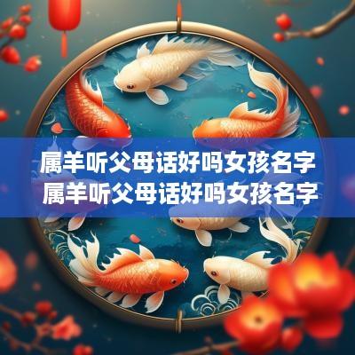 属羊听父母话好吗女孩名字 属羊听父母话好吗女孩名字叫什么
