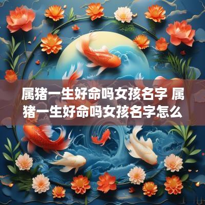 属猪一生好命吗女孩名字 属猪一生好命吗女孩名字怎么取