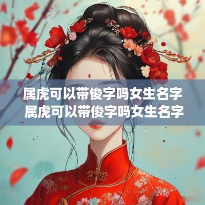 属虎可以带俊字吗女生名字 属虎可以带俊字吗女生名字叫什么