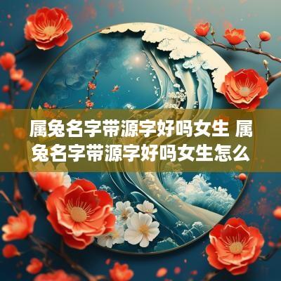 属兔名字带源字好吗女生 属兔名字带源字好吗女生怎么取