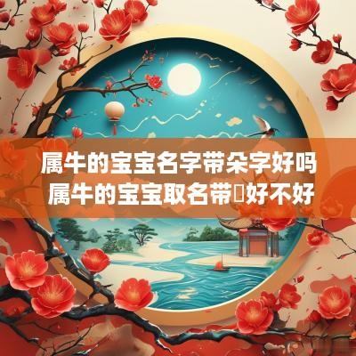 属牛的宝宝名字带朵字好吗 属牛的宝宝取名带犇好不好