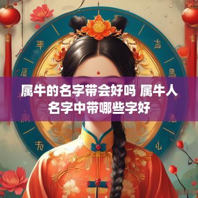 属牛的名字带会好吗 属牛人名字中带哪些字好