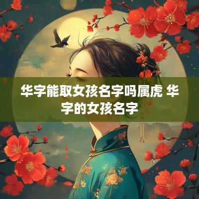 华字能取女孩名字吗属虎 华字的女孩名字