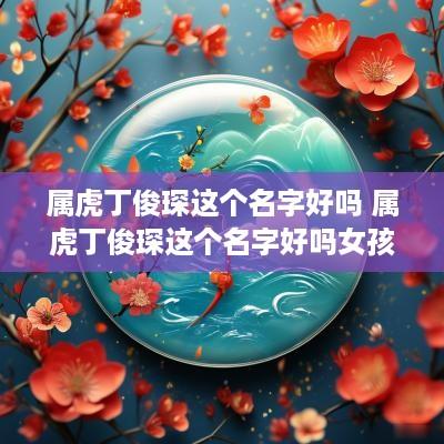 属虎丁俊琛这个名字好吗 属虎丁俊琛这个名字好吗女孩