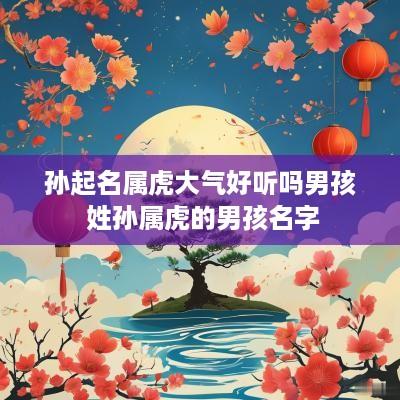孙起名属虎大气好听吗男孩 姓孙属虎的男孩名字