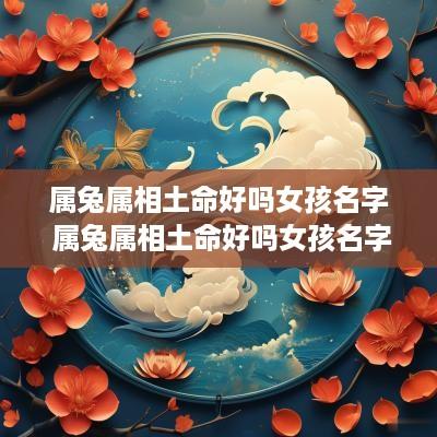 属兔属相土命好吗女孩名字 属兔属相土命好吗女孩名字怎么取