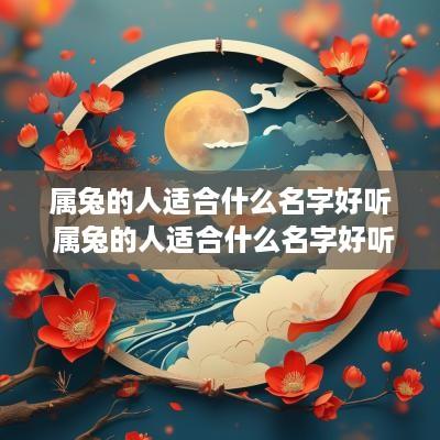 属兔的人适合什么名字好听 属兔的人适合什么名字好听点