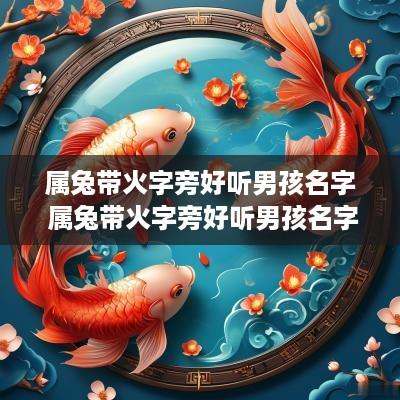 属兔带火字旁好听男孩名字 属兔带火字旁好听男孩名字有哪些