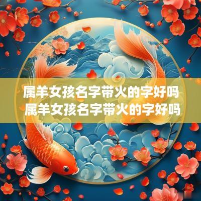 属羊女孩名字带火的字好吗 属羊女孩名字带火的字好吗怎么取