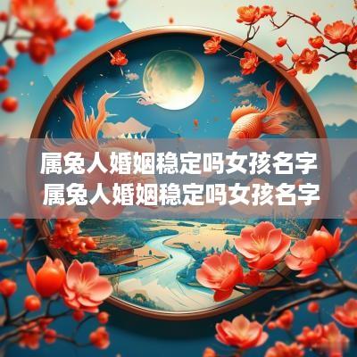 属兔人婚姻稳定吗女孩名字 属兔人婚姻稳定吗女孩名字怎么取