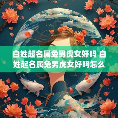 白姓起名属兔男虎女好吗 白姓起名属兔男虎女好吗怎么取