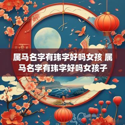 属马名字有玮字好吗女孩 属马名字有玮字好吗女孩子