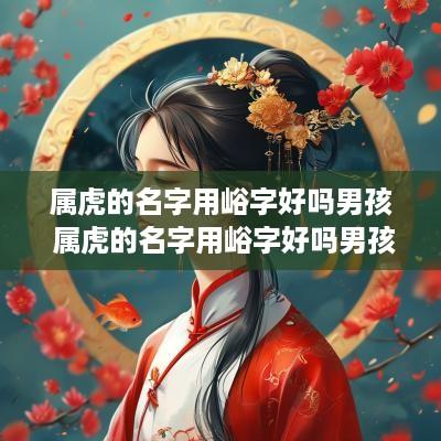 属虎的名字用峪字好吗男孩 属虎的名字用峪字好吗男孩子