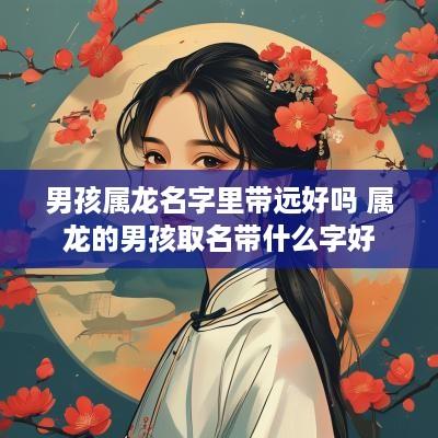 男孩属龙名字里带远好吗 属龙的男孩取名带什么字好