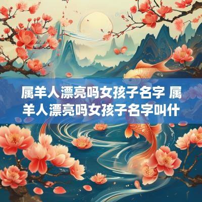 属羊人漂亮吗女孩子名字 属羊人漂亮吗女孩子名字叫什么