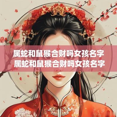 属蛇和鼠猴合财吗女孩名字 属蛇和鼠猴合财吗女孩名字怎么取