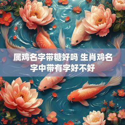 属鸡名字带糖好吗 生肖鸡名字中带有字好不好