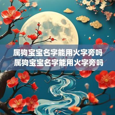 属狗宝宝名字能用火字旁吗 属狗宝宝名字能用火字旁吗怎么取