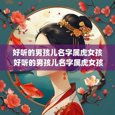 好听的男孩儿名字属虎女孩 好听的男孩儿名字属虎女孩取什么