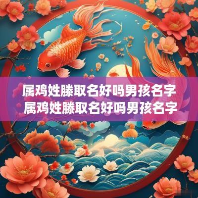属鸡姓滕取名好吗男孩名字 属鸡姓滕取名好吗男孩名字怎么取