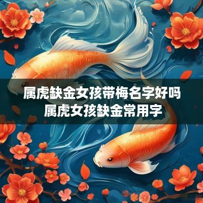 属虎缺金女孩带梅名字好吗 属虎女孩缺金常用字
