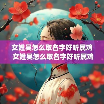 女姓吴怎么取名字好听属鸡 女姓吴怎么取名字好听属鸡的
