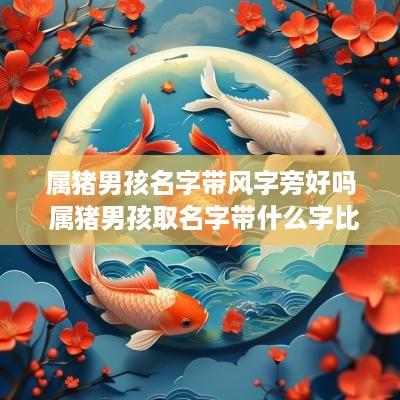属猪男孩名字带风字旁好吗 属猪男孩取名字带什么字比较好