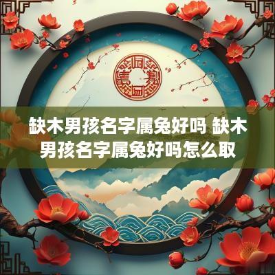 缺木男孩名字属兔好吗 缺木男孩名字属兔好吗怎么取