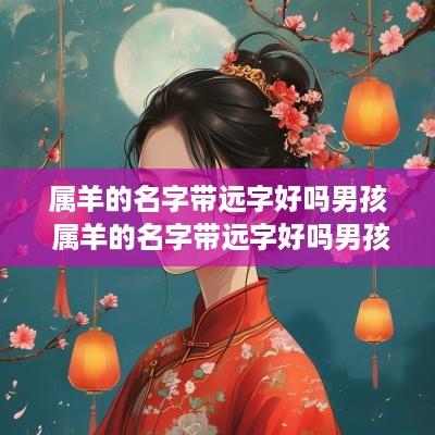 属羊的名字带远字好吗男孩 属羊的名字带远字好吗男孩子