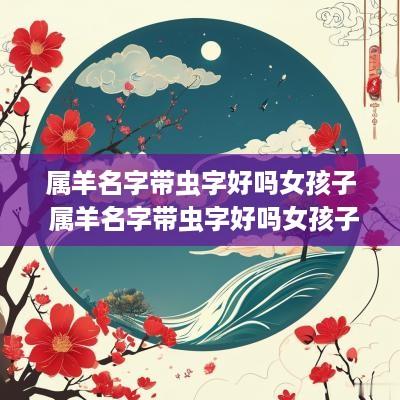 属羊名字带虫字好吗女孩子 属羊名字带虫字好吗女孩子